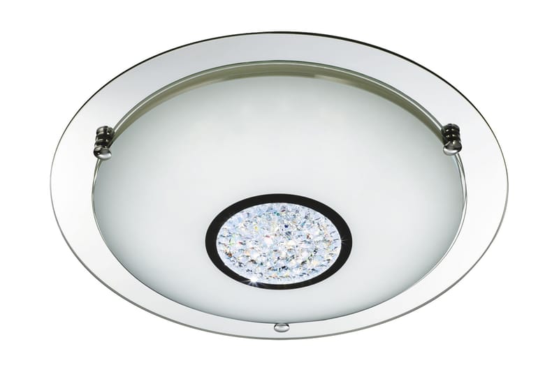 Bathroom Flush LED Spegel/Krom - Searchlight - Badrumslampa vägg