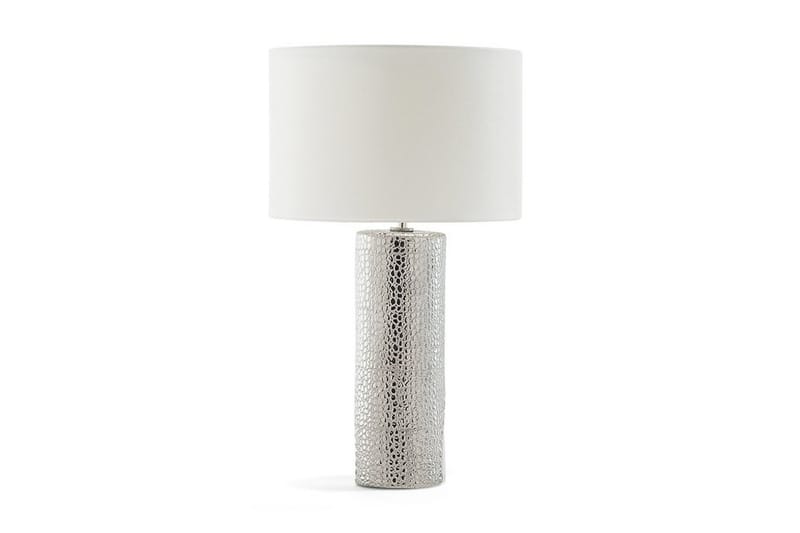 Bordslampa Aiken 30 cm - Vit - Bordslampa - Fönsterlampa på fot - Hall lampa - Sängbordslampa - Fönsterlampa