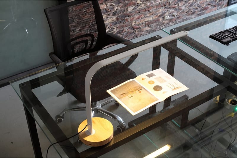 Bordlampa Rail Silver - Läslampa bord - Skrivbordslampor & kontorslampor