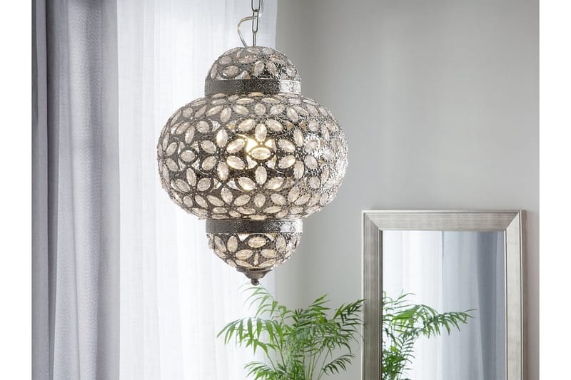 Taklampa Bandama 30 cm - Silver - Taklampa sovrum - Kökslampa & taklampa kök - Hall lampa - Fönsterlampa - Pendellampa & hänglampa - Taklampa vardagsrum - Fönsterlampa hängande - Taklampa & takbelysning