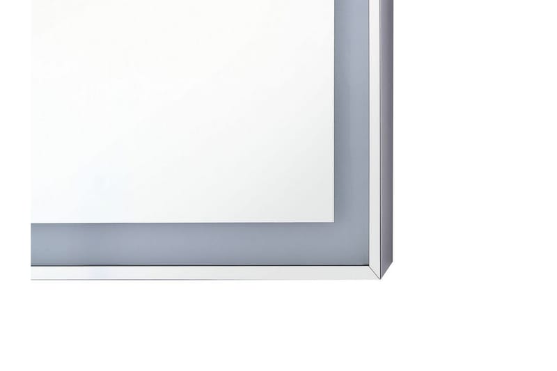 Spegel Manosque 70x90 cm LED - Silver - Badrumsspegel med belysning - Spegel - Badrumsspegel