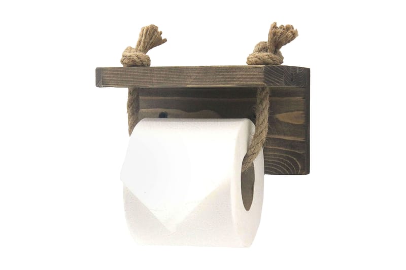 Toalettpappershållare Denease 17 cm - Valnöt - Toalettpappershållare