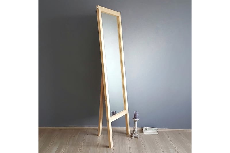 Spegel Skoog 55 cm - Valnöt - Golvspegel - Helkroppsspegel