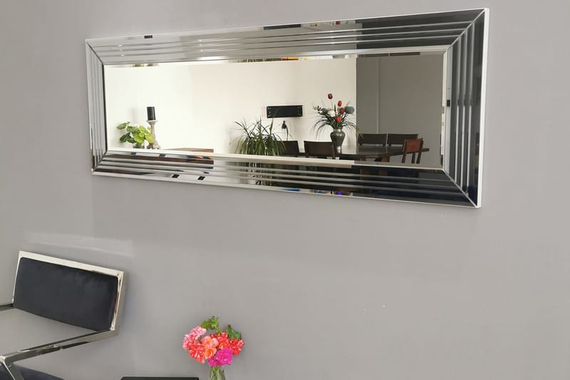 Dekorationsspegel Rasual 120 cm - Silver - Hallspegel - Väggspegel