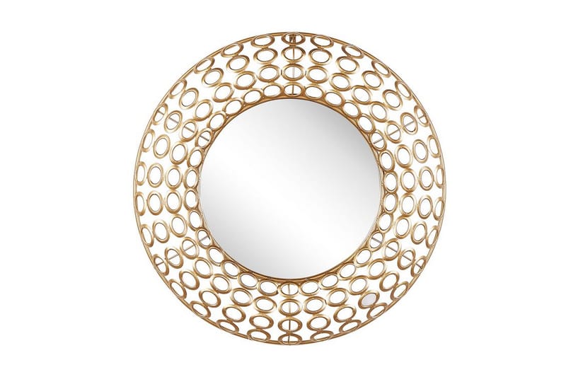 Spegel 80 cm guld BOURDON - Guld - Hallspegel - Väggspegel