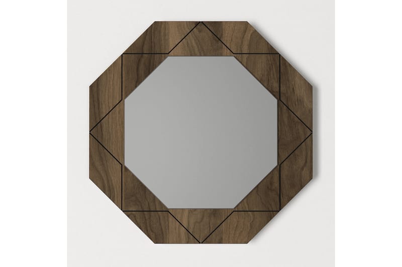Spegel Bondsjö 45 cm - Brun - Hallspegel - Väggspegel