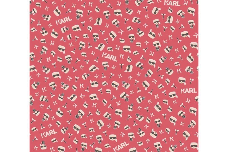 Designer Tapet Ikonik by Karl Lagerfeld - AS Creation - Mönstrad tapet - Tapeter vardagsrum - Kökstapeter - Tapeter sovrum & sovrumstapet