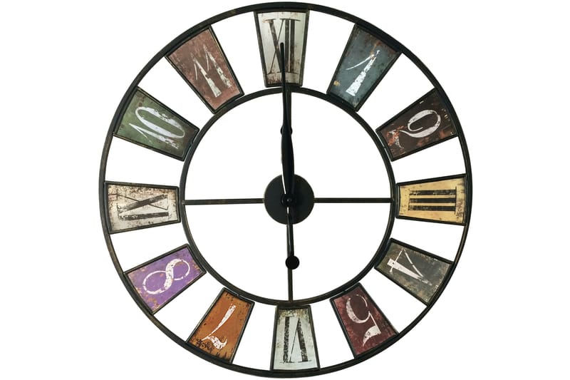 Klocka color 60x60 cm - Art Link - Väggklocka & väggur - Dekoration & inredningsdetaljer