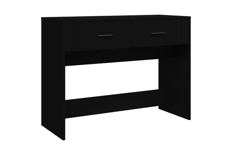 beBasic Konsolbord svart 100x39x75 cm konstruerat trä - Black - Konsolbord & hallbord - Avlastningsbord & sidobord - Hallförvaring