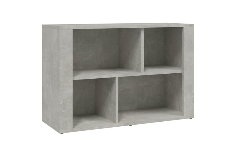 beBasic Skåp betonggrå 80x30x54 cm konstruerat trä - Grey - Lampbord & sidobord - Brickbord & småbord