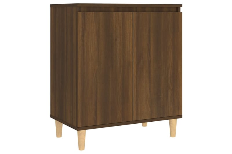 beBasic Skåp brun ek 60x35x70 cm konstruerat trä - Brown - Lampbord & sidobord - Brickbord & småbord