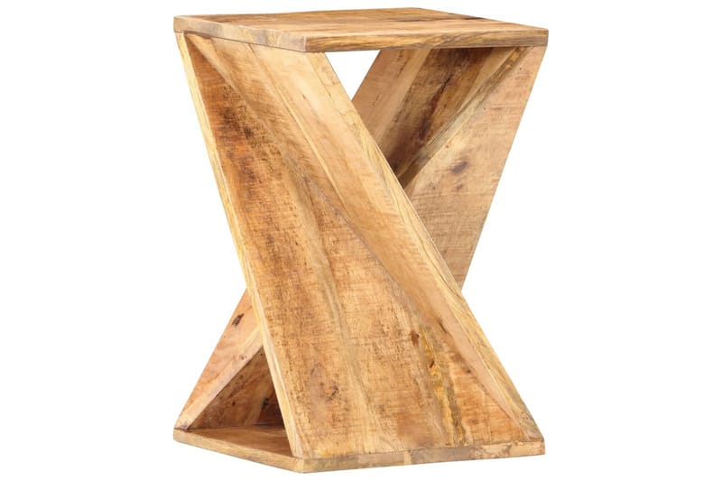 Sidobord 35x35x55 cm massivt mangoträ - Brun - Lampbord & sidobord - Brickbord & småbord