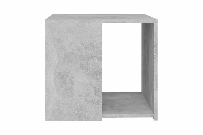 Sidobord betonggrå 50x50x45 cm spånskiva - Grå - Lampbord & sidobord - Brickbord & småbord