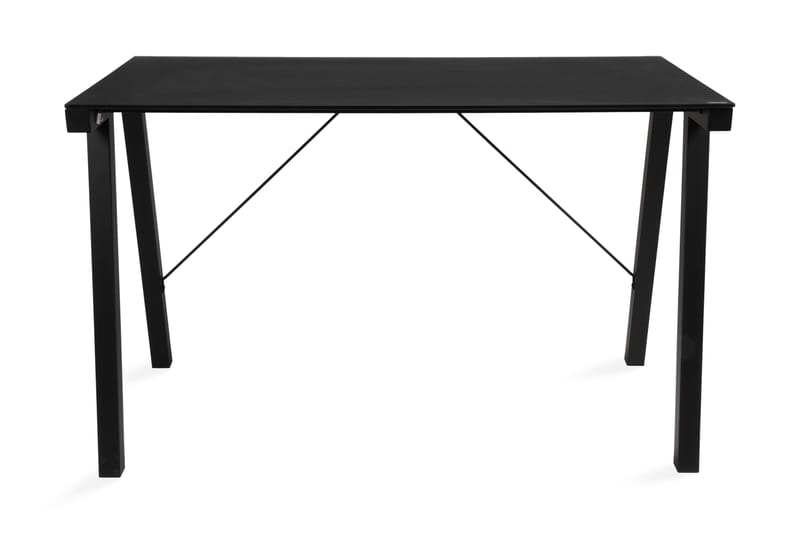 Skrivbord Laursen 125 cm - Svart - Skrivbord - Datorbord