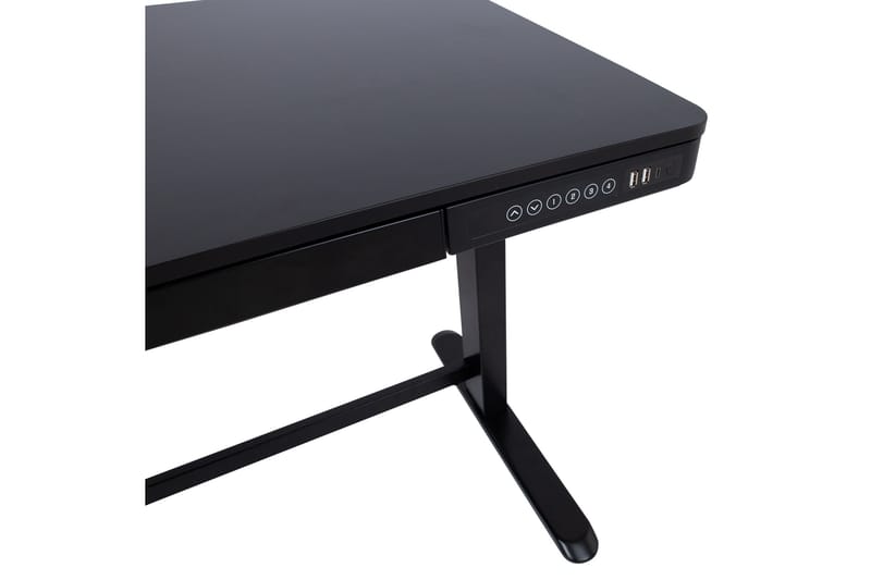 Skrivbord Cogito 120 cm Höj-och Sänkbar - Svart - Skrivbord - Datorbord - Höj och sänkbart skrivbord
