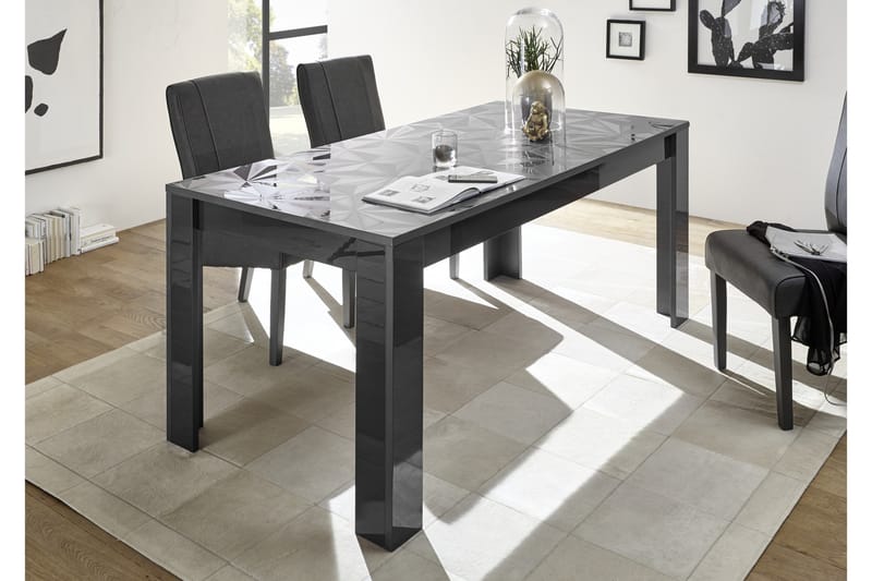 Matbord Ayaka 180 cm - Grå - Matbord & köksbord