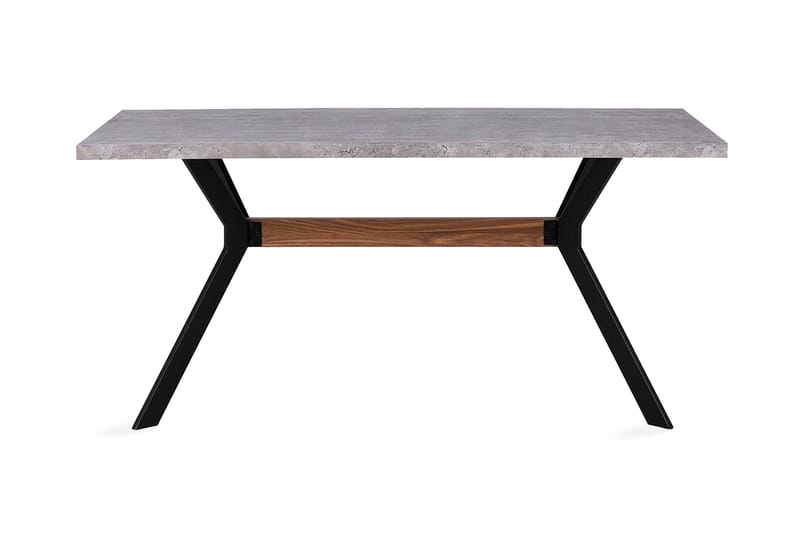 Matbord Kincade 160x90 cm - Grå - Matbord & köksbord