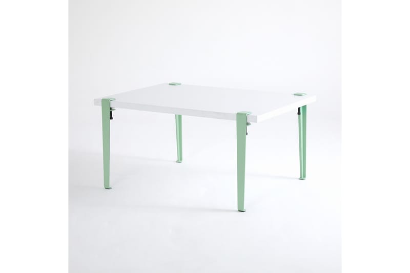 Soffbord Neda 90x60 cm Vit/Blå/Grön - Hanah Home - Soffbord