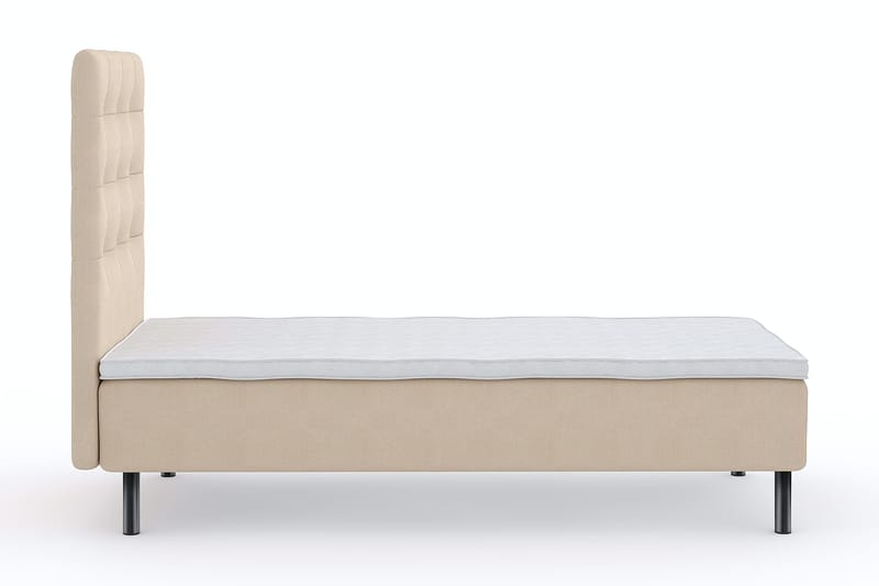 Sängpaket Ramsäng Wega 80x200 cm - Beige - Ramsäng - Komplett sängpaket