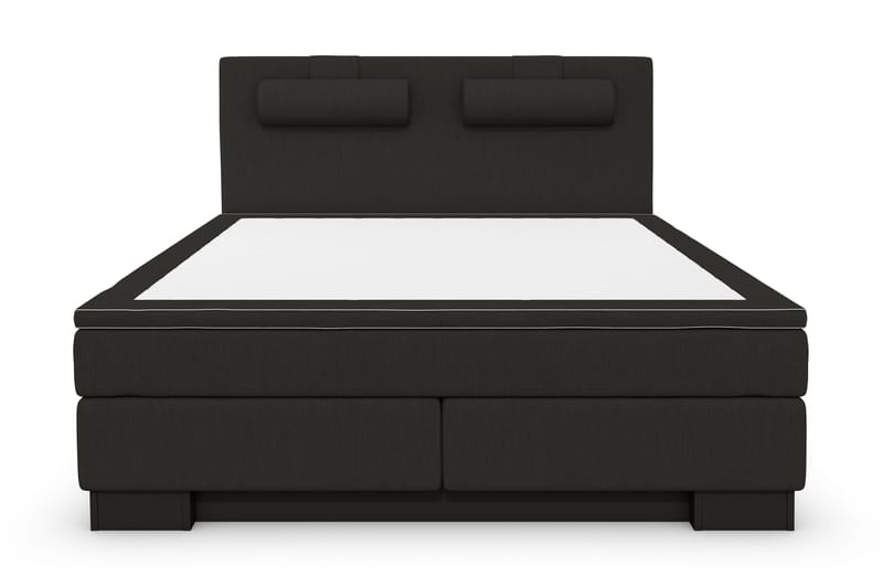 Komplett Sängpaket Romance Lyx 160x210 - Svart - Kontinentalsäng - Dubbelsäng - Komplett sängpaket