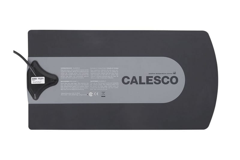 Vattensängvärmare Calesco - Vinyl/Grå - Vattensäng