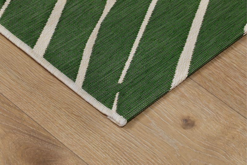 Flatvävd Matta Domani Modern 160x230 cm - Grön - Flatvävd matta