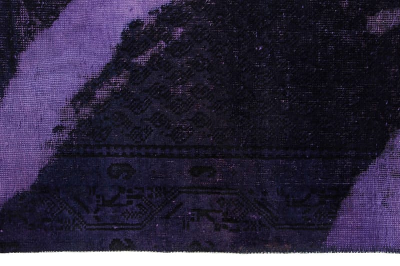 Handknuten Persisk Matta 92x275 cm Vintage - Lila - Persisk matta - Orientalisk matta