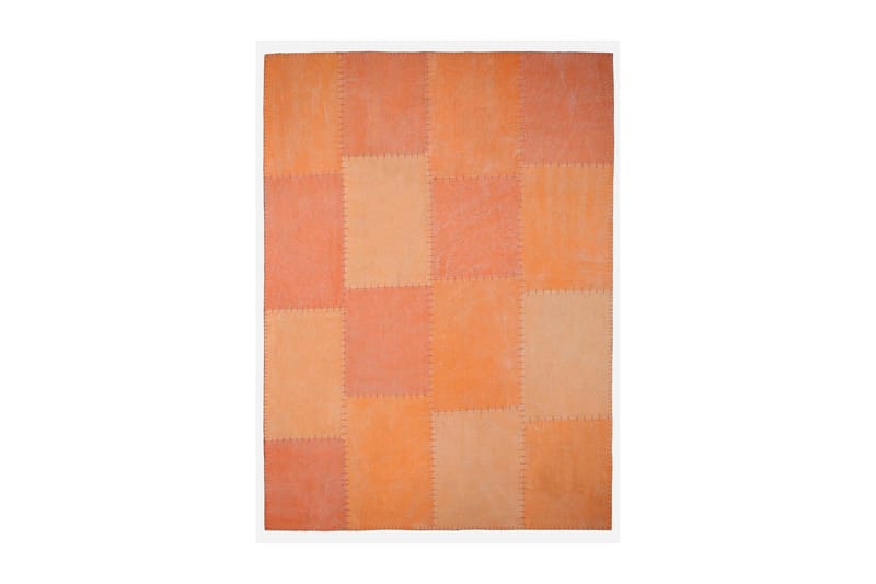 Matta Gesslick Creek 120x170 cm Orange/Flerfärgad - D-Sign - Patchwork matta