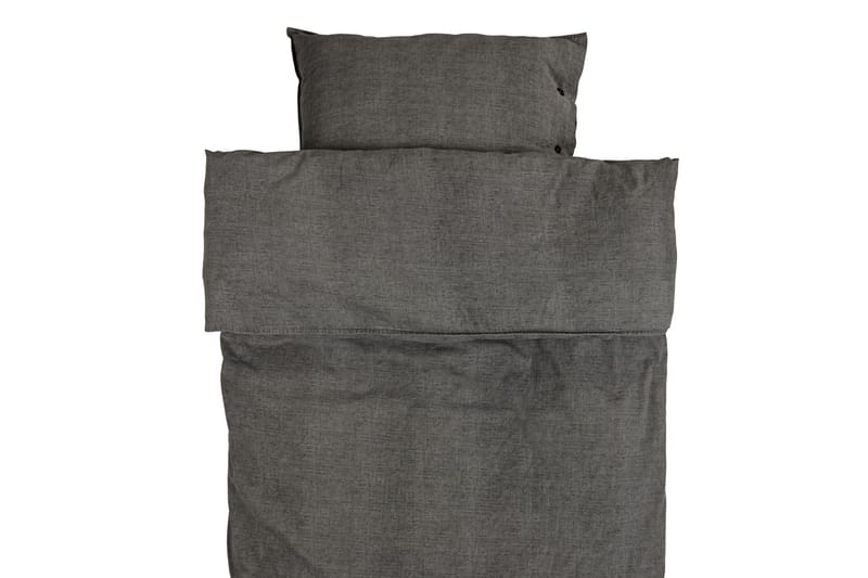 Bäddset Eden Kingsize 210x210/2st 50x60 cm Ljusgrå - Fondaco - Bäddset & påslakanset - Sängkläder - Påslakanset dubbelsäng