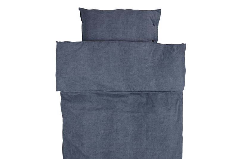 Bäddset Skagen 150x210, 50x60 - Marinblå - Bäddset & påslakanset - Sängkläder - Påslakanset enkelsäng
