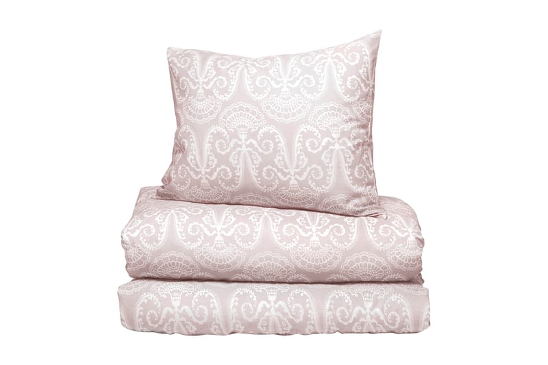 Täcke Milja 225x205 cm - Rosa - Bäddset & påslakanset - Sängkläder - Påslakanset dubbelsäng