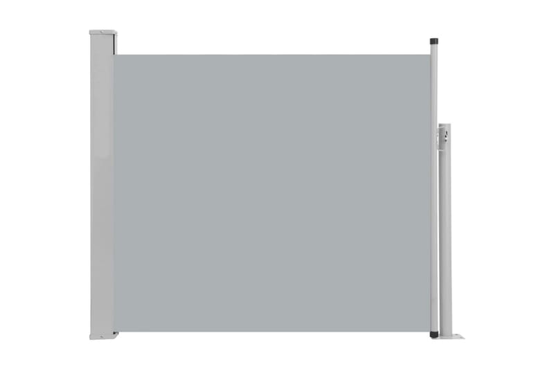 Infällbar sidomarkis 100x300 cm grå - Grå - Sidomarkis - Markiser