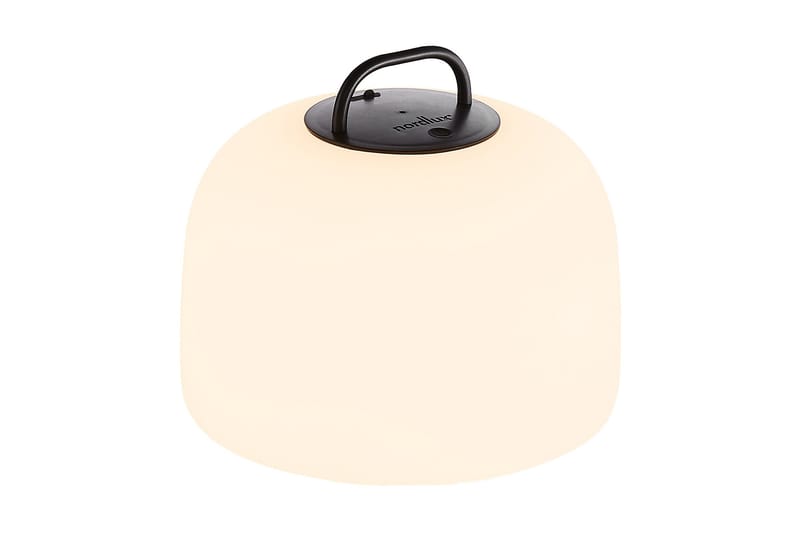 Portabel Utomhuslampa Kettle 22 Uppladdningsbar Svart/Vit - NORDLUX - Balkongbelysning - LED belysning utomhus - Bordslampa utomhus - Trädgårdsbelysning