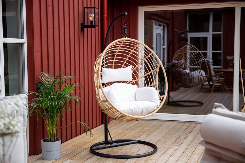 Hängstol Viga Svart/Natur - Venture Home - Hängfåtölj & hängstol utomhus