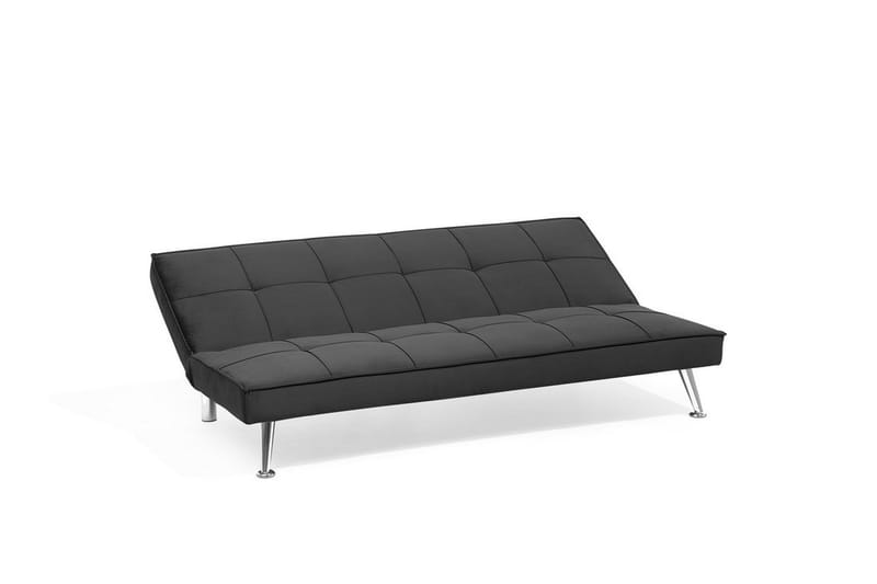 Bäddsoffa Hasle 168 cm - Svart - Möbler - Soffa - Bäddsoffa - Bäddsoffa längsbäddad