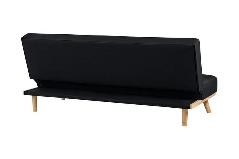 Bäddsoffa Froya 183 cm - Beige|Svart - Möbler - Soffa - Bäddsoffa - Bäddsoffa längsbäddad
