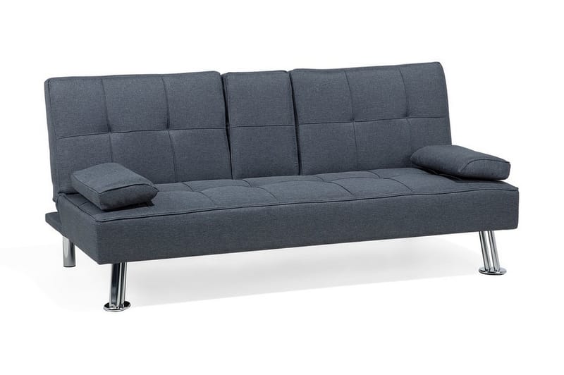 Bäddsoffa Roxen 168 cm - Blå - Möbler - Soffa - Bäddsoffa - Bäddsoffa längsbäddad