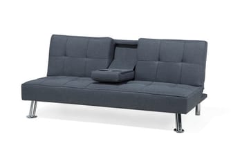 Bäddsoffa Roxen 168 cm - Blå - Möbler - Soffa - Bäddsoffa - Bäddsoffa längsbäddad