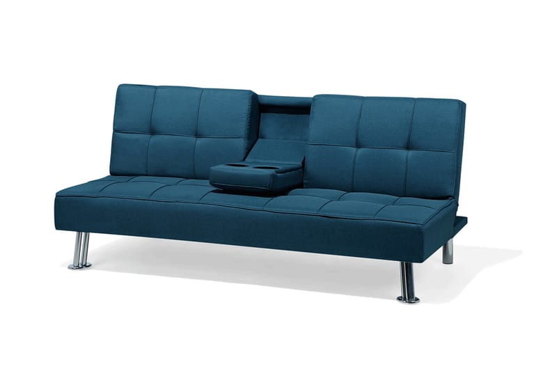 Bäddsoffa Roxen 168 cm - Blå - Möbler - Soffa - Bäddsoffa - Bäddsoffa längsbäddad