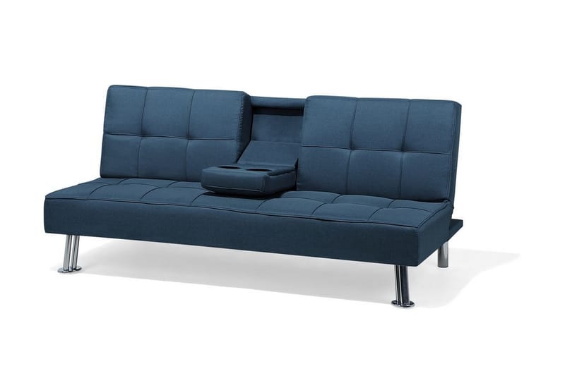 Bäddsoffa Roxen 168 cm - Blå - Möbler - Soffa - Bäddsoffa - Bäddsoffa längsbäddad
