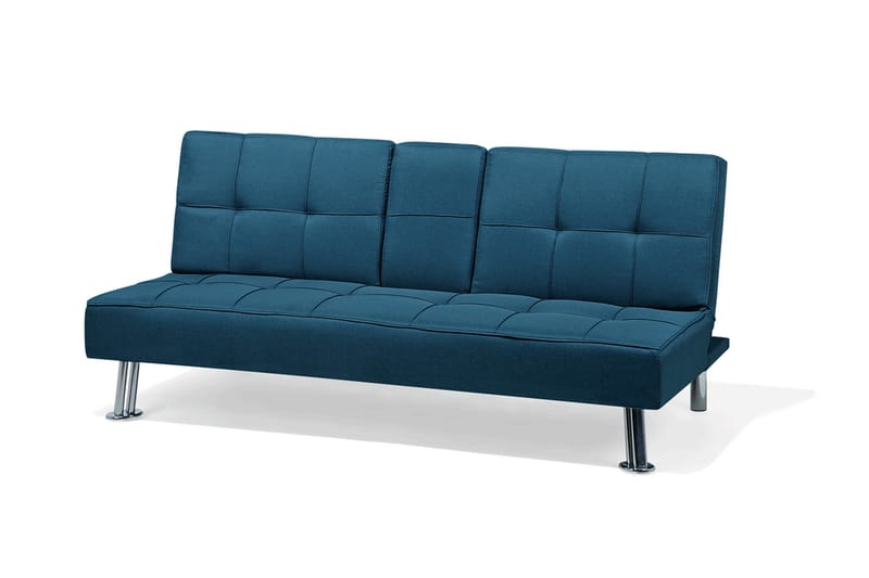 Bäddsoffa Roxen 168 cm - Blå - Möbler - Soffa - Bäddsoffa - Bäddsoffa längsbäddad