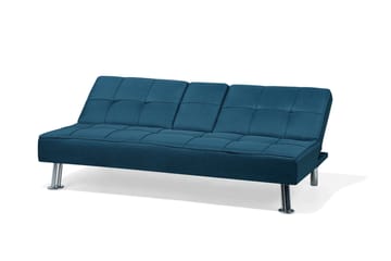 Bäddsoffa Roxen 168 cm - Blå - Möbler - Soffa - Bäddsoffa - Bäddsoffa längsbäddad
