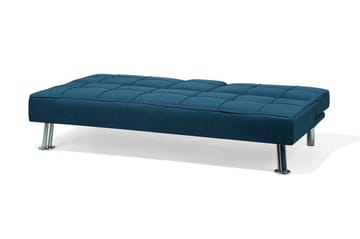Bäddsoffa Roxen 168 cm - Blå - Möbler - Soffa - Bäddsoffa - Bäddsoffa längsbäddad