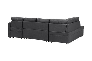 Bäddsoffa Karrabo 285 cm - Grå - Möbler - Soffa - Bäddsoffa - Bäddsoffa längsbäddad