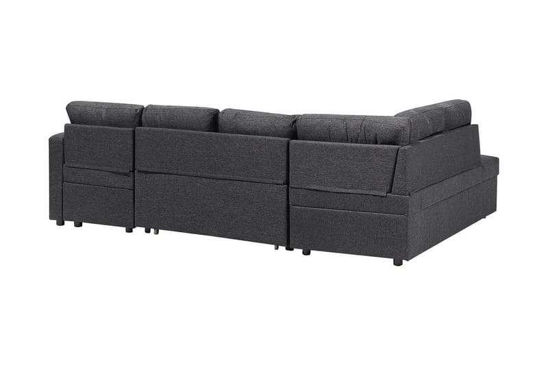 Bäddsoffa Karrabo 285 cm - Grå - Möbler - Soffa - Bäddsoffa - Bäddsoffa längsbäddad