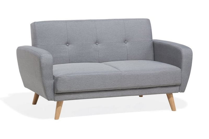 Bäddsoffa Florli 155 cm - Grå - Möbler - Soffa - Bäddsoffa - Bäddsoffa längsbäddad