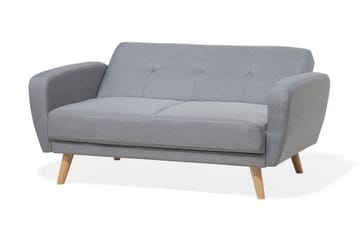 Bäddsoffa Florli 155 cm - Grå - Möbler - Soffa - Bäddsoffa - Bäddsoffa längsbäddad