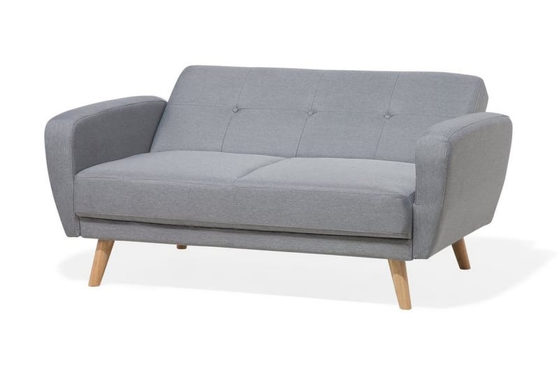 Bäddsoffa Florli 155 cm - Grå - Möbler - Soffa - Bäddsoffa - Bäddsoffa längsbäddad