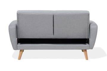 Bäddsoffa Florli 155 cm - Grå - Möbler - Soffa - Bäddsoffa - Bäddsoffa längsbäddad