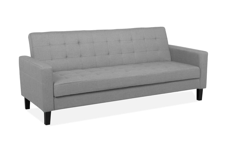 Bäddsoffa Vehkoo 200 cm - Grå - Möbler - Soffa - Bäddsoffa - Bäddsoffa längsbäddad